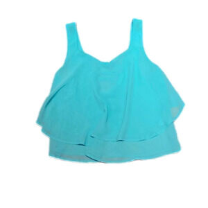 2/$15 𝅺BEACHY flowy midriff tank